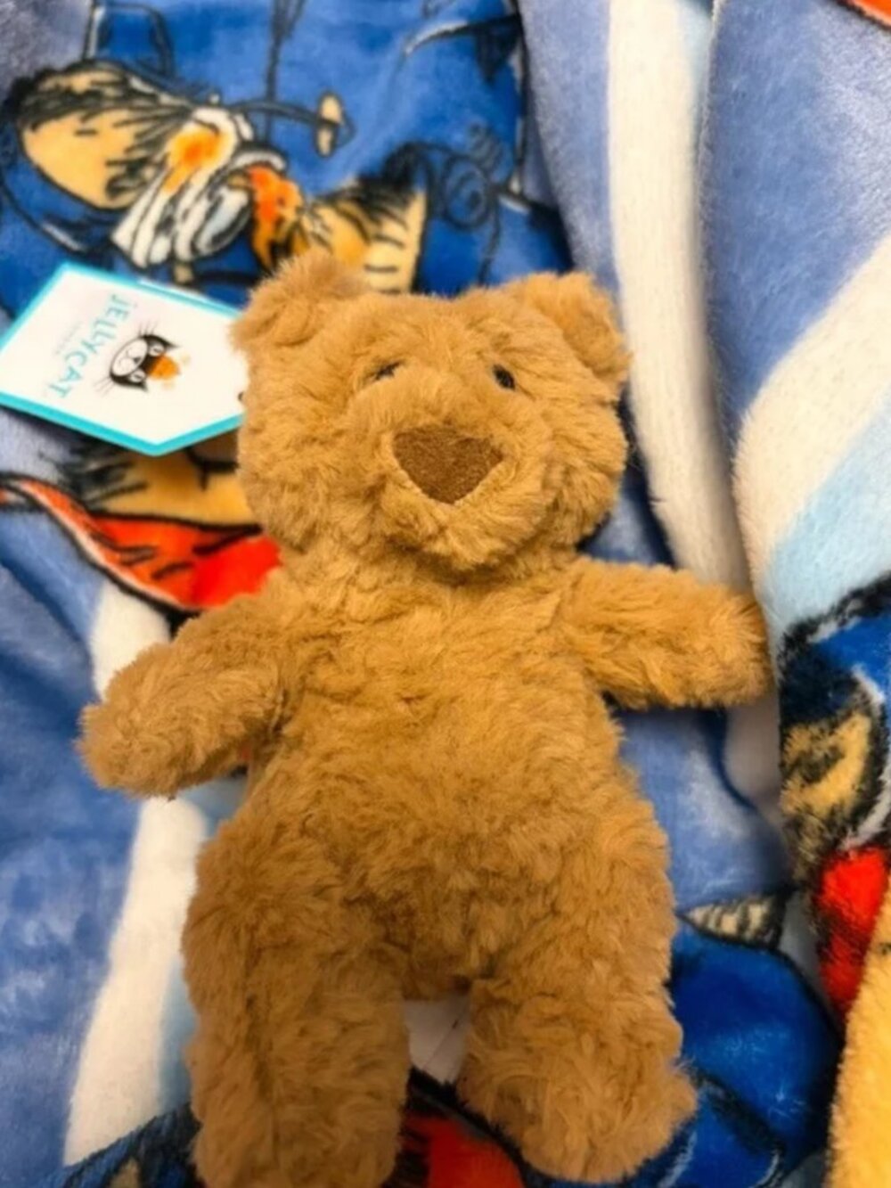 Jellycat Bartholomew Bear Bag Charm Keychain – New With Tags